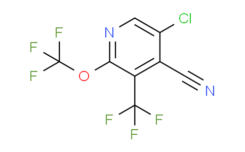 AM75216 | 1804617-84-2 | 5-Chloro-4-cyano-2-(trifluoromethoxy)-3-(trifluoromethyl)pyridine