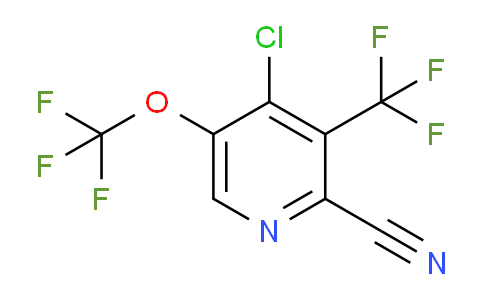 AM75217 | 1804788-13-3 | 4-Chloro-2-cyano-5-(trifluoromethoxy)-3-(trifluoromethyl)pyridine