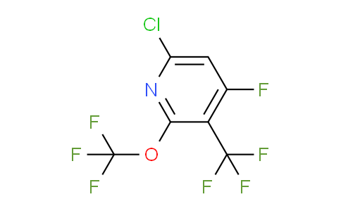 AM75220 | 1804616-56-5 | 6-Chloro-4-fluoro-2-(trifluoromethoxy)-3-(trifluoromethyl)pyridine