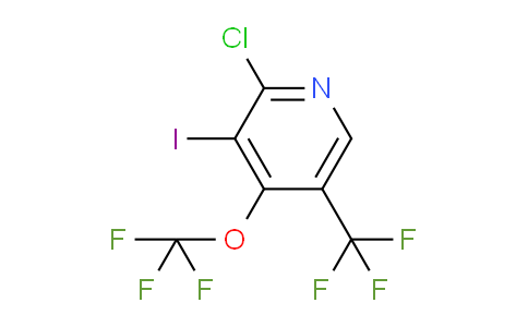 AM75233 | 1804547-54-3 | 2-Chloro-3-iodo-4-(trifluoromethoxy)-5-(trifluoromethyl)pyridine