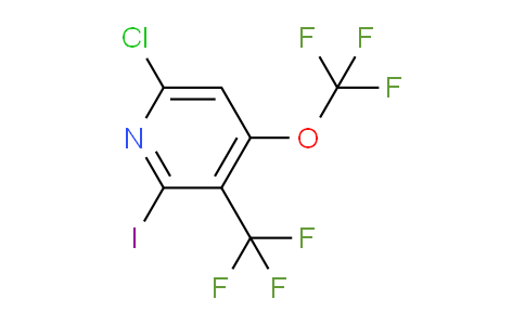 6-Chloro-2-iodo-4-(trifluoromethoxy)-3-(trifluoromethyl)pyridine