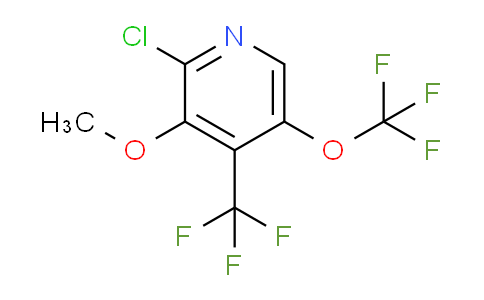 AM75238 | 1806127-18-3 | 2-Chloro-3-methoxy-5-(trifluoromethoxy)-4-(trifluoromethyl)pyridine