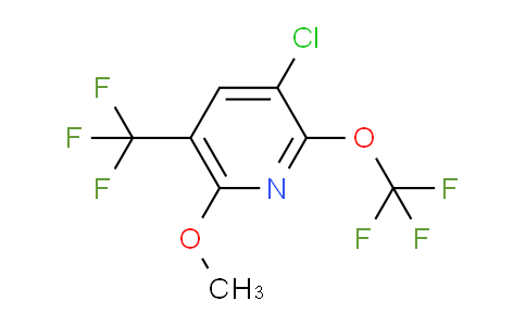 AM75241 | 1803920-80-0 | 3-Chloro-6-methoxy-2-(trifluoromethoxy)-5-(trifluoromethyl)pyridine