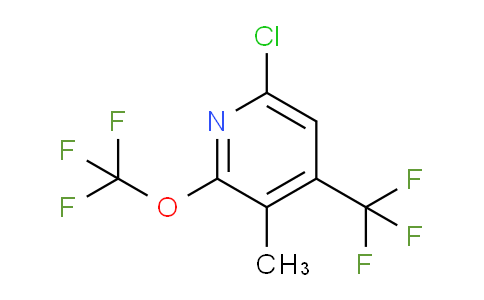 AM75242 | 1804553-11-4 | 6-Chloro-3-methyl-2-(trifluoromethoxy)-4-(trifluoromethyl)pyridine