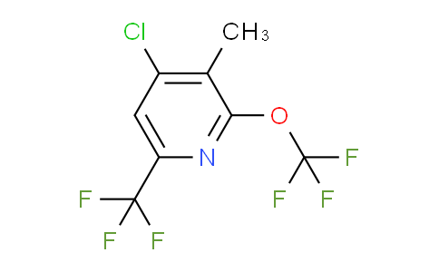 AM75245 | 1803936-04-0 | 4-Chloro-3-methyl-2-(trifluoromethoxy)-6-(trifluoromethyl)pyridine