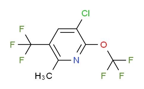 AM75246 | 1803917-53-4 | 3-Chloro-6-methyl-2-(trifluoromethoxy)-5-(trifluoromethyl)pyridine