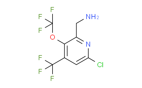 AM75254 | 1804558-00-6 | 2-(Aminomethyl)-6-chloro-3-(trifluoromethoxy)-4-(trifluoromethyl)pyridine