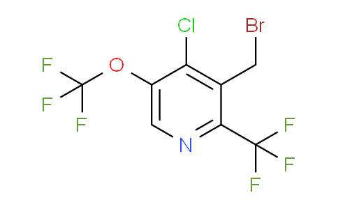 AM75257 | 1806152-06-6 | 3-(Bromomethyl)-4-chloro-5-(trifluoromethoxy)-2-(trifluoromethyl)pyridine