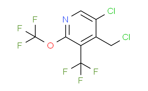 5-Chloro-4-(chloromethyl)-2-(trifluoromethoxy)-3-(trifluoromethyl)pyridine