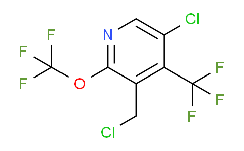 AM75263 | 1803699-60-6 | 5-Chloro-3-(chloromethyl)-2-(trifluoromethoxy)-4-(trifluoromethyl)pyridine