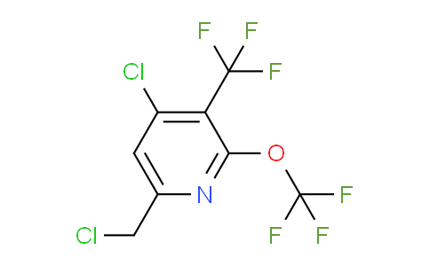 AM75265 | 1804468-89-0 | 4-Chloro-6-(chloromethyl)-2-(trifluoromethoxy)-3-(trifluoromethyl)pyridine