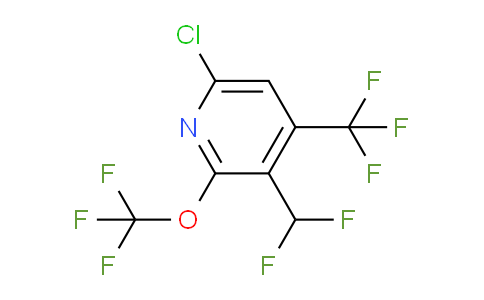 AM75269 | 1804325-02-7 | 6-Chloro-3-(difluoromethyl)-2-(trifluoromethoxy)-4-(trifluoromethyl)pyridine