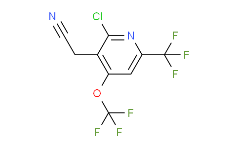 AM75273 | 1804794-34-0 | 2-Chloro-4-(trifluoromethoxy)-6-(trifluoromethyl)pyridine-3-acetonitrile