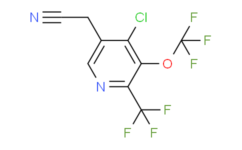 AM75276 | 1805940-21-9 | 4-Chloro-3-(trifluoromethoxy)-2-(trifluoromethyl)pyridine-5-acetonitrile
