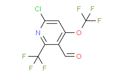 AM75281 | 1806245-30-6 | 6-Chloro-4-(trifluoromethoxy)-2-(trifluoromethyl)pyridine-3-carboxaldehyde