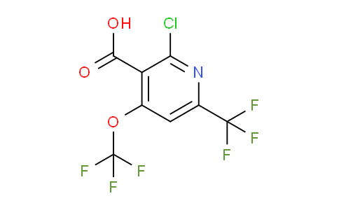 AM75283 | 1806202-46-9 | 2-Chloro-4-(trifluoromethoxy)-6-(trifluoromethyl)pyridine-3-carboxylic acid