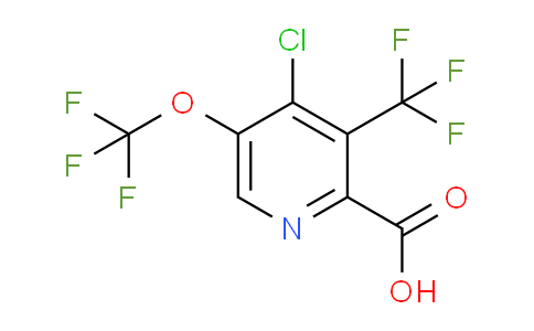 AM75287 | 1804766-76-4 | 4-Chloro-5-(trifluoromethoxy)-3-(trifluoromethyl)pyridine-2-carboxylic acid
