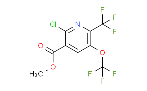 Methyl 2-chloro-5-(trifluoromethoxy)-6-(trifluoromethyl)pyridine-3-carboxylate