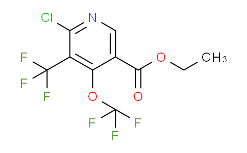 AM75294 | 1806202-70-9 | Ethyl 2-chloro-4-(trifluoromethoxy)-3-(trifluoromethyl)pyridine-5-carboxylate