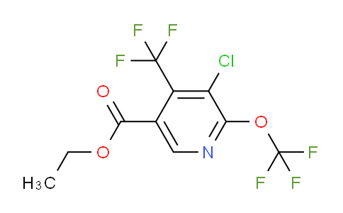 AM75295 | 1803649-79-7 | Ethyl 3-chloro-2-(trifluoromethoxy)-4-(trifluoromethyl)pyridine-5-carboxylate