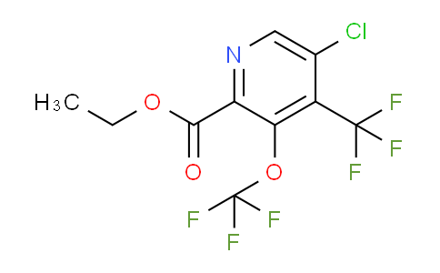AM75297 | 1804640-83-2 | Ethyl 5-chloro-3-(trifluoromethoxy)-4-(trifluoromethyl)pyridine-2-carboxylate