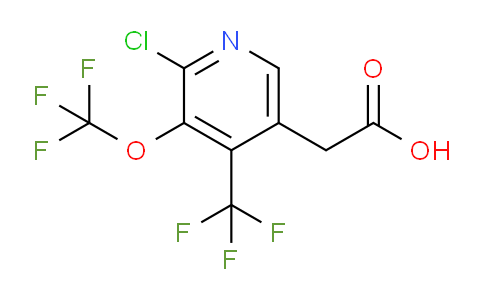 AM75299 | 1806145-21-0 | 2-Chloro-3-(trifluoromethoxy)-4-(trifluoromethyl)pyridine-5-acetic acid