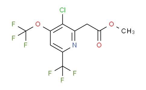 AM75309 | 1803650-33-0 | Methyl 3-chloro-4-(trifluoromethoxy)-6-(trifluoromethyl)pyridine-2-acetate