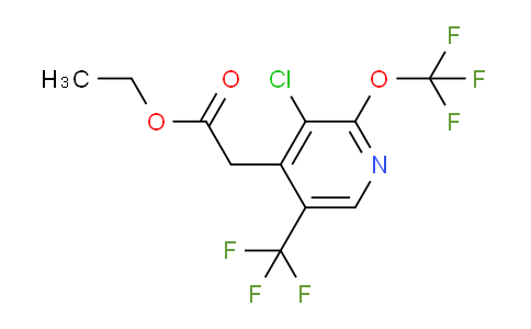 AM75312 | 1803966-67-7 | Ethyl 3-chloro-2-(trifluoromethoxy)-5-(trifluoromethyl)pyridine-4-acetate