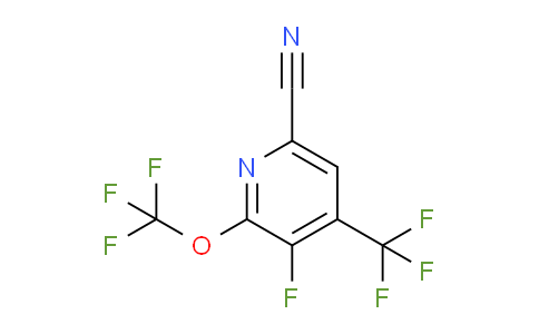 AM75317 | 1804554-42-4 | 6-Cyano-3-fluoro-2-(trifluoromethoxy)-4-(trifluoromethyl)pyridine