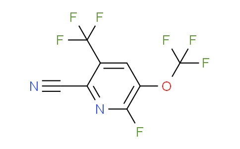 AM75318 | 1806160-05-3 | 2-Cyano-6-fluoro-5-(trifluoromethoxy)-3-(trifluoromethyl)pyridine