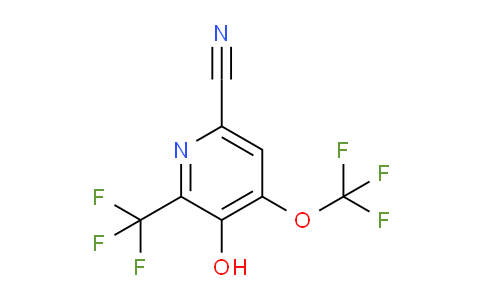 AM75325 | 1804474-82-5 | 6-Cyano-3-hydroxy-4-(trifluoromethoxy)-2-(trifluoromethyl)pyridine