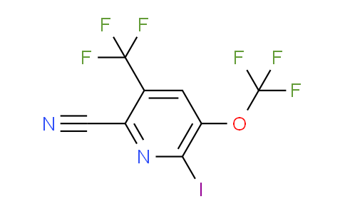 AM75332 | 1806039-31-5 | 2-Cyano-6-iodo-5-(trifluoromethoxy)-3-(trifluoromethyl)pyridine