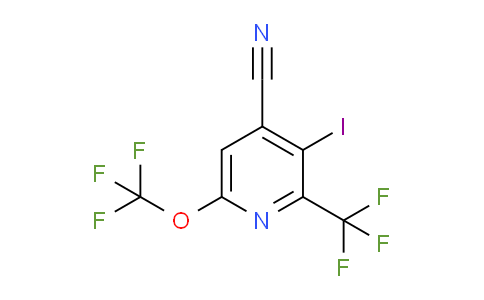 AM75336 | 1804783-54-7 | 4-Cyano-3-iodo-6-(trifluoromethoxy)-2-(trifluoromethyl)pyridine