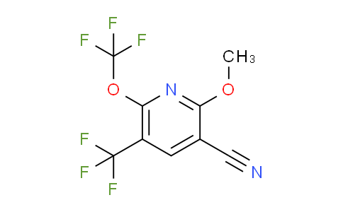 AM75338 | 1804822-63-6 | 3-Cyano-2-methoxy-6-(trifluoromethoxy)-5-(trifluoromethyl)pyridine