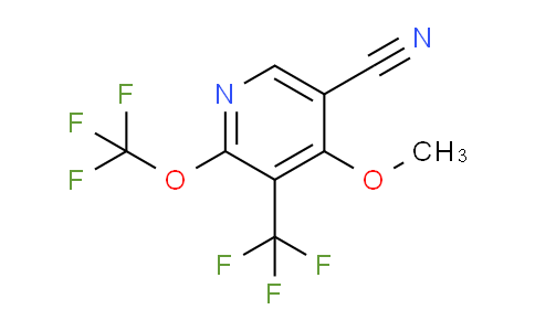 AM75339 | 1804788-56-4 | 5-Cyano-4-methoxy-2-(trifluoromethoxy)-3-(trifluoromethyl)pyridine