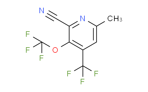 AM75340 | 1804385-39-4 | 2-Cyano-6-methyl-3-(trifluoromethoxy)-4-(trifluoromethyl)pyridine