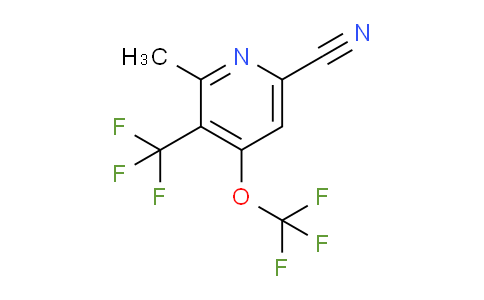 AM75341 | 1804339-52-3 | 6-Cyano-2-methyl-4-(trifluoromethoxy)-3-(trifluoromethyl)pyridine