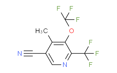 AM75343 | 1804339-62-5 | 5-Cyano-4-methyl-3-(trifluoromethoxy)-2-(trifluoromethyl)pyridine