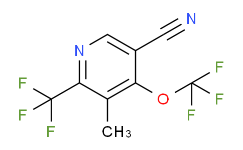AM75344 | 1804339-65-8 | 5-Cyano-3-methyl-4-(trifluoromethoxy)-2-(trifluoromethyl)pyridine