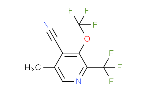 AM75345 | 1804339-84-1 | 4-Cyano-5-methyl-3-(trifluoromethoxy)-2-(trifluoromethyl)pyridine