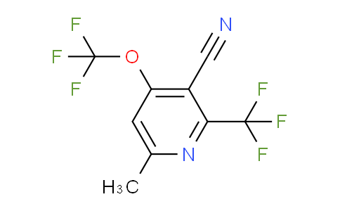 AM75346 | 1804727-98-7 | 3-Cyano-6-methyl-4-(trifluoromethoxy)-2-(trifluoromethyl)pyridine