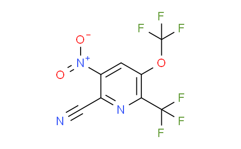 AM75348 | 1804705-83-6 | 2-Cyano-3-nitro-5-(trifluoromethoxy)-6-(trifluoromethyl)pyridine