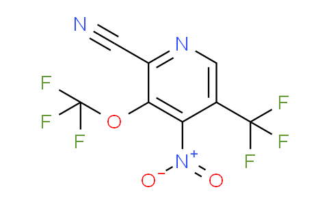 AM75349 | 1806205-11-7 | 2-Cyano-4-nitro-3-(trifluoromethoxy)-5-(trifluoromethyl)pyridine