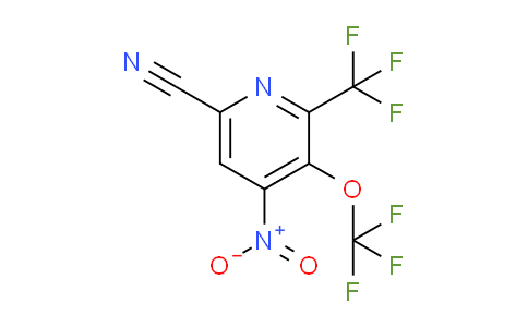 AM75350 | 1804705-90-5 | 6-Cyano-4-nitro-3-(trifluoromethoxy)-2-(trifluoromethyl)pyridine