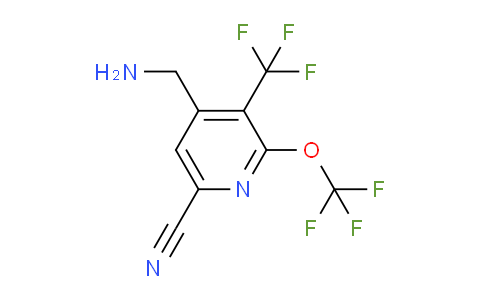 AM75354 | 1804675-12-4 | 4-(Aminomethyl)-6-cyano-2-(trifluoromethoxy)-3-(trifluoromethyl)pyridine