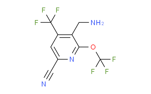 AM75355 | 1804782-27-1 | 3-(Aminomethyl)-6-cyano-2-(trifluoromethoxy)-4-(trifluoromethyl)pyridine