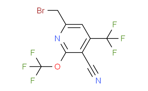 AM75356 | 1804642-56-5 | 6-(Bromomethyl)-3-cyano-2-(trifluoromethoxy)-4-(trifluoromethyl)pyridine