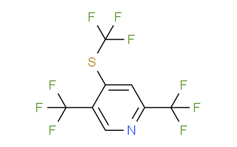 AM75359 | 1805080-70-9 | 2,5-Bis(trifluoromethyl)-4-(trifluoromethylthio)pyridine