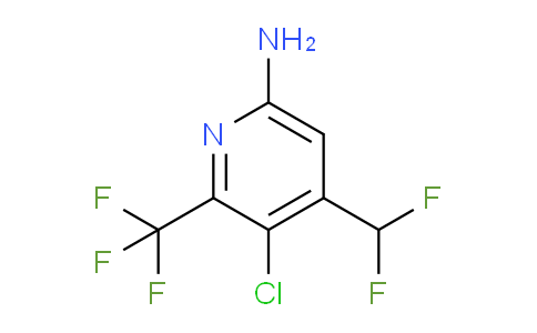 AM75371 | 1805208-33-6 | 6-Amino-3-chloro-4-(difluoromethyl)-2-(trifluoromethyl)pyridine