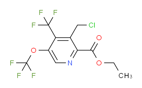 AM75373 | 1805308-71-7 | Ethyl 3-(chloromethyl)-5-(trifluoromethoxy)-4-(trifluoromethyl)pyridine-2-carboxylate